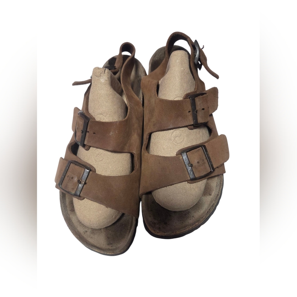 Betula Birkenstock Casual Brown Buckle Sandals